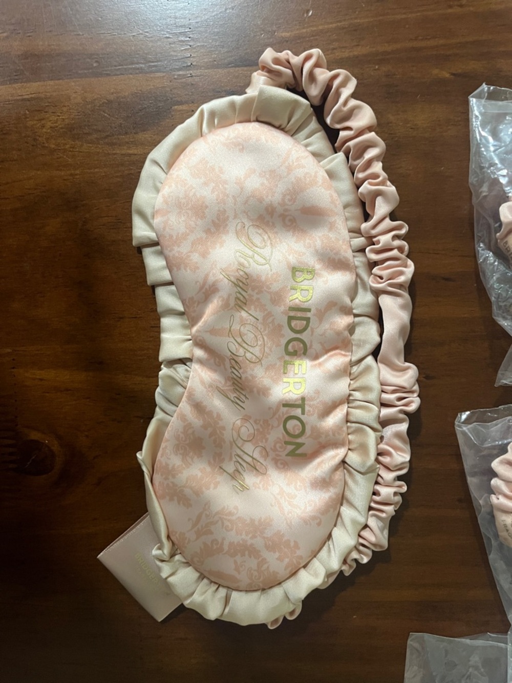 10 Bridgerton X Ulta Sleep Masks in Blush Pink